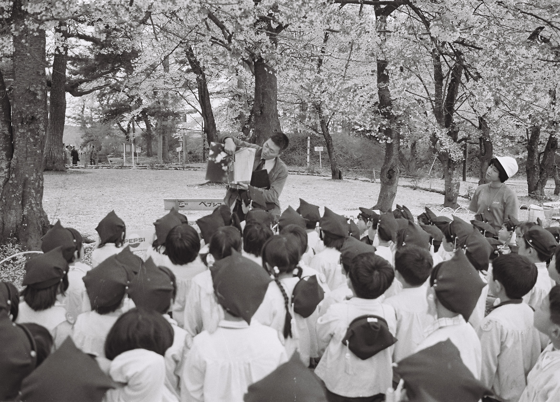 Free【モノクロームに色をつけて　北奥羽カラー写真館】公園散策